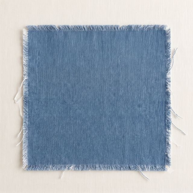 Mid warm denim wash