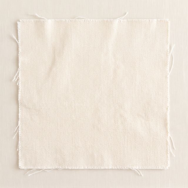 Warm white denim wash