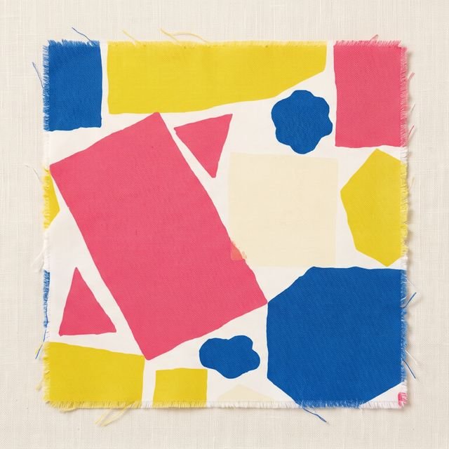 Color block print in this season's palette