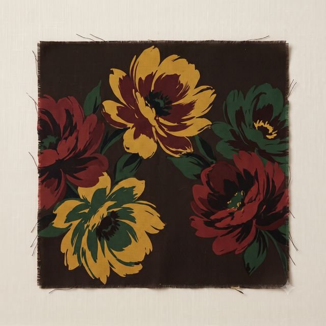 Deep floral print in this season's palette