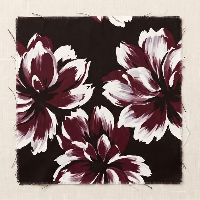 Ink floral print in this season's palette