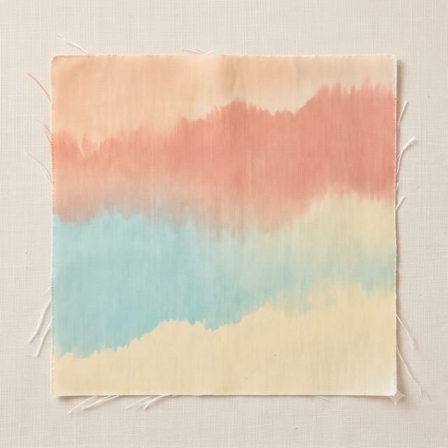 Soft wash print in this season's palette