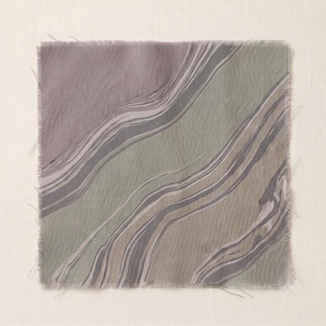 Marbled print in this season's palette